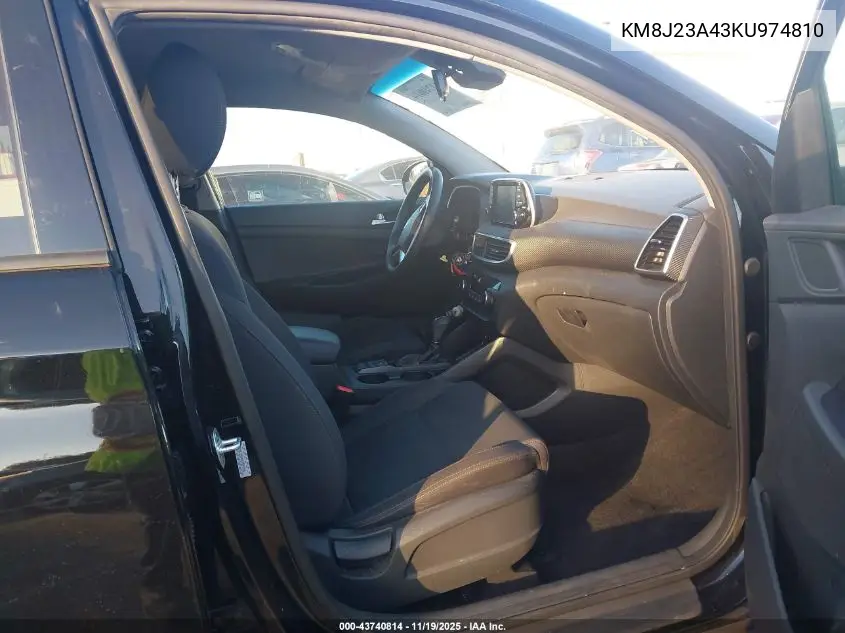KM8J23A43KU974810 2019 Hyundai Tucson Se
