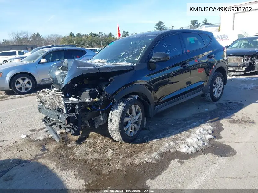 KM8J2CA49KU938782 2019 Hyundai Tucson Se