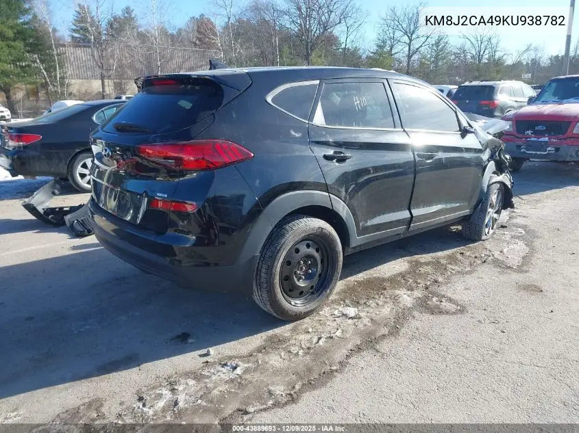 KM8J2CA49KU938782 2019 Hyundai Tucson Se
