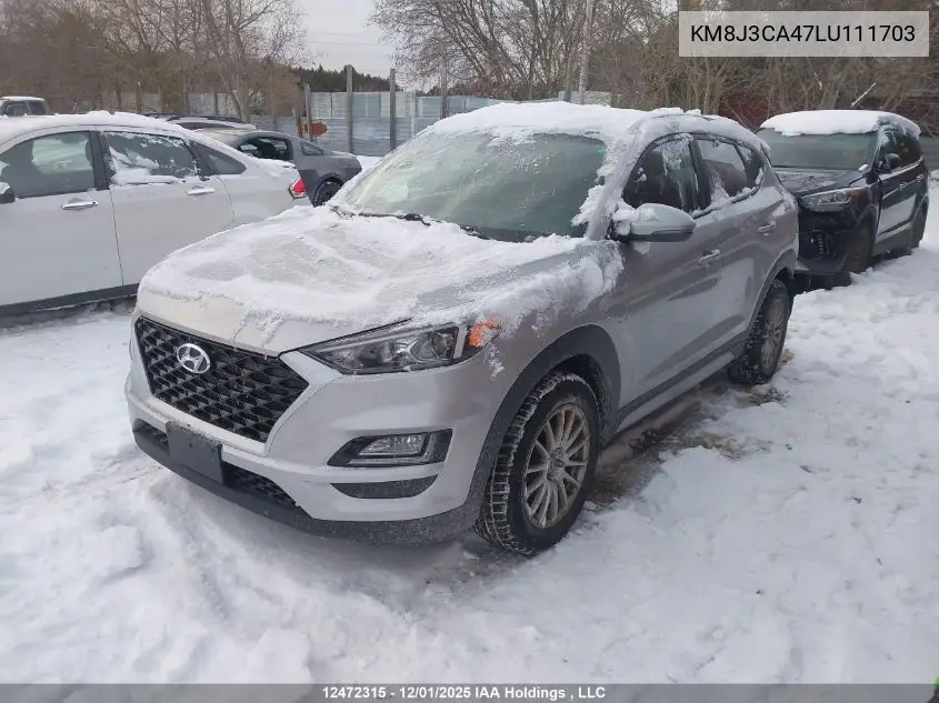 KM8J3CA47LU111703 2020 Hyundai Tucson