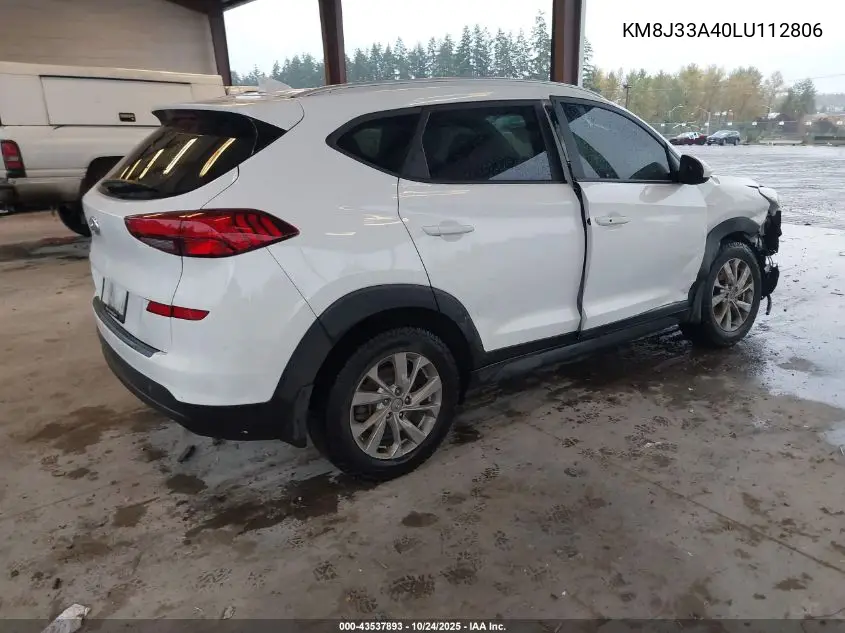 KM8J33A40LU112806 2020 Hyundai Tucson Value