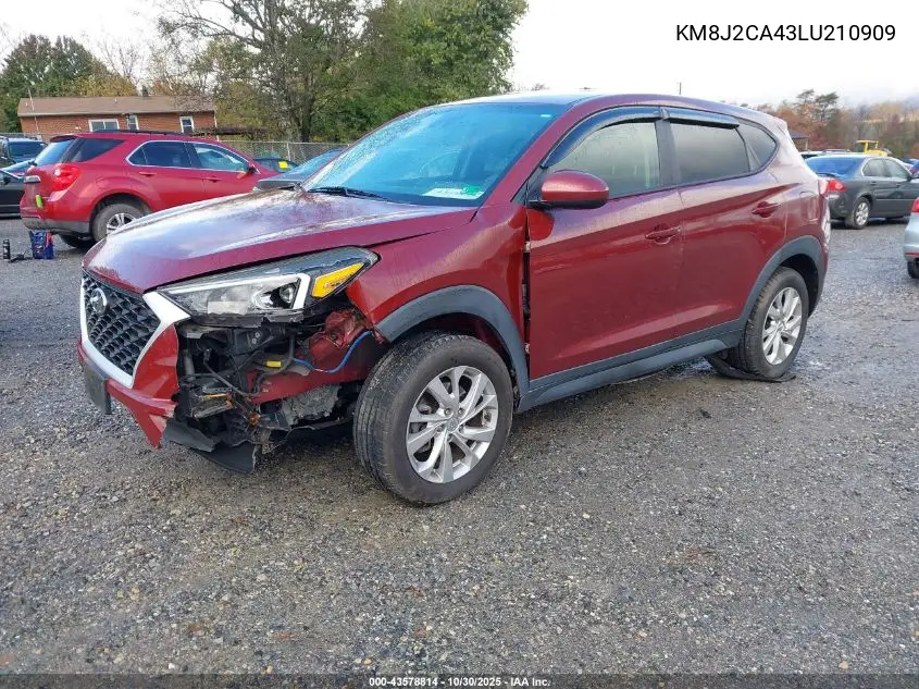 KM8J2CA43LU210909 2020 Hyundai Tucson Se