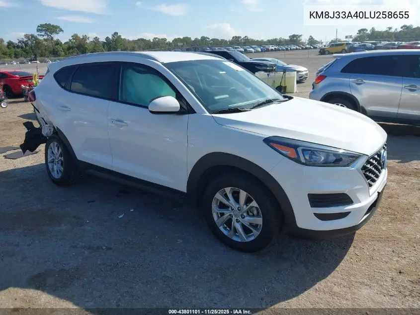 KM8J33A40LU258655 2020 Hyundai Tucson Value