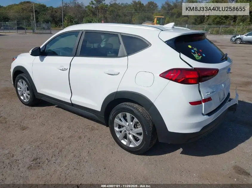 KM8J33A40LU258655 2020 Hyundai Tucson Value