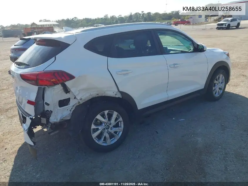 KM8J33A40LU258655 2020 Hyundai Tucson Value