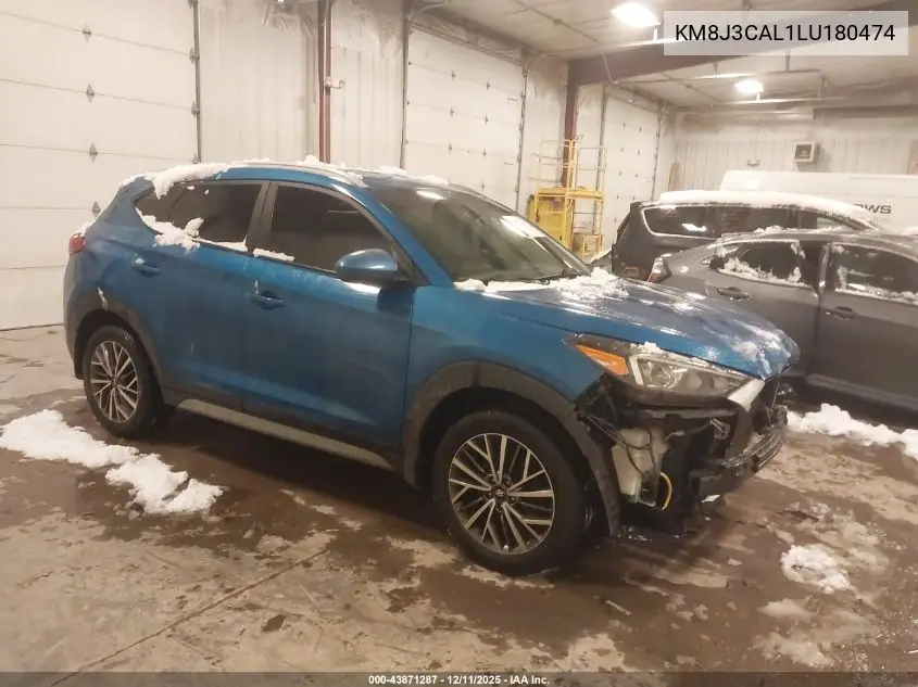 KM8J3CAL1LU180474 2020 Hyundai Tucson Sel
