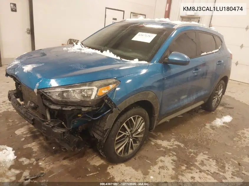 KM8J3CAL1LU180474 2020 Hyundai Tucson Sel