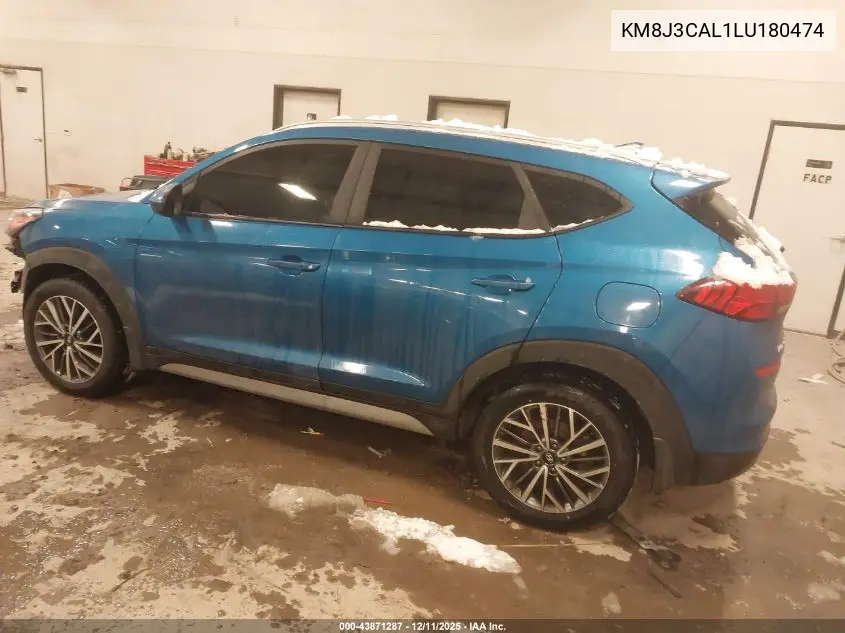 KM8J3CAL1LU180474 2020 Hyundai Tucson Sel