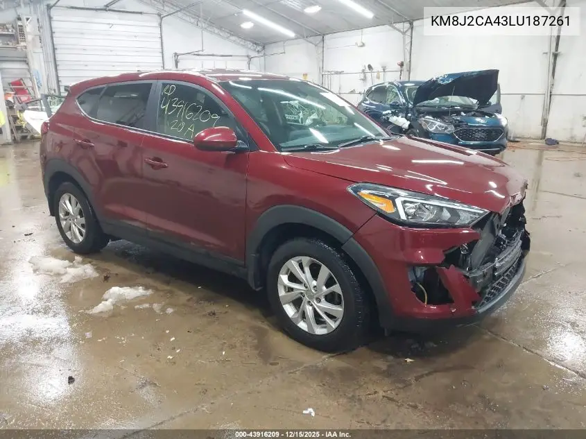 KM8J2CA43LU187261 2020 Hyundai Tucson Se