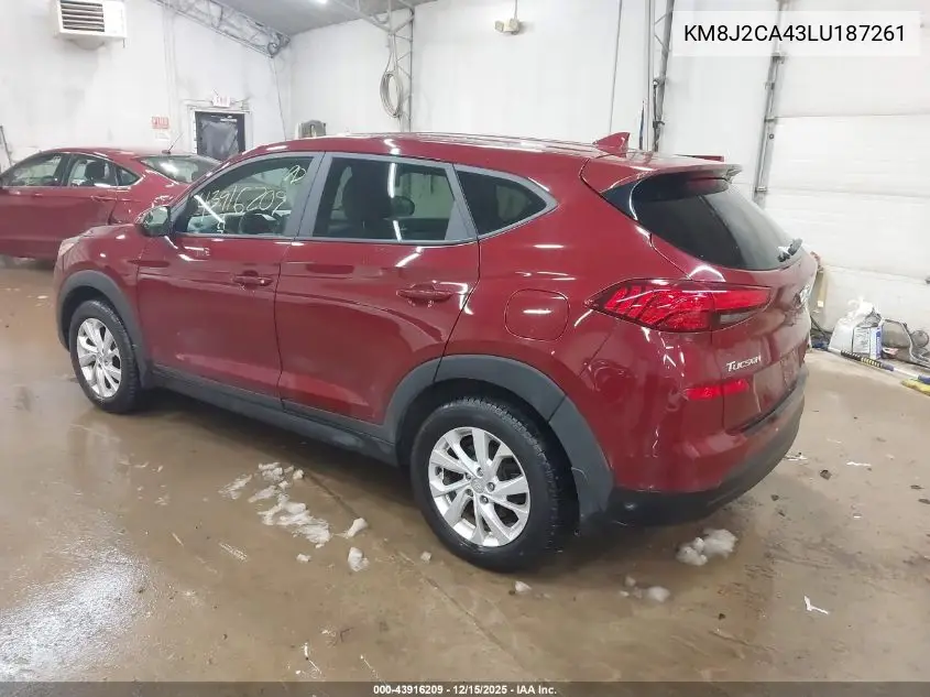 KM8J2CA43LU187261 2020 Hyundai Tucson Se