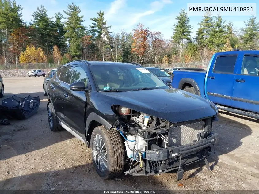 KM8J3CAL9MU410831 2021 Hyundai Tucson Ultimate