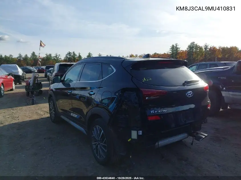 KM8J3CAL9MU410831 2021 Hyundai Tucson Ultimate