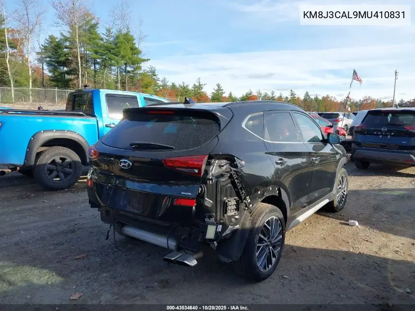 KM8J3CAL9MU410831 2021 Hyundai Tucson Ultimate