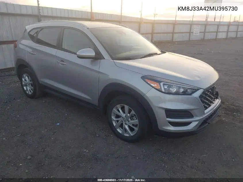 KM8J33A42MU395730 2021 Hyundai Tucson Value