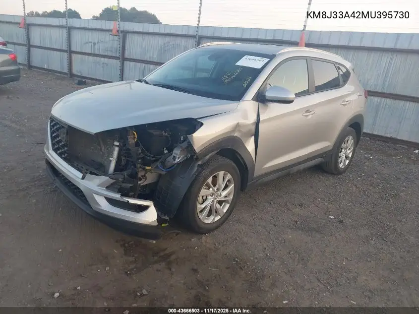 KM8J33A42MU395730 2021 Hyundai Tucson Value