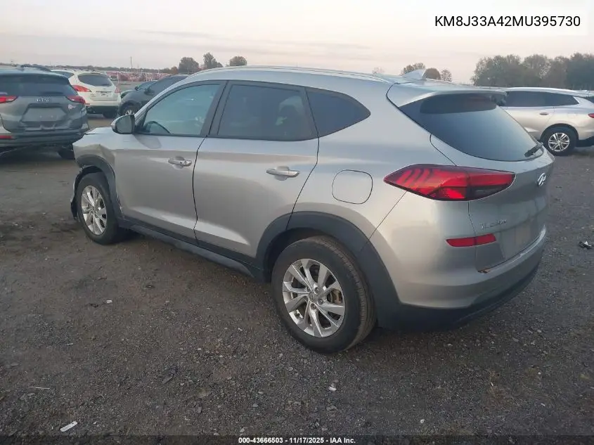 KM8J33A42MU395730 2021 Hyundai Tucson Value