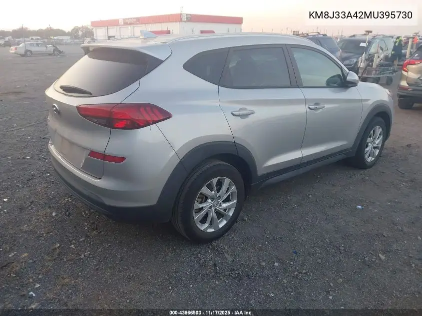 KM8J33A42MU395730 2021 Hyundai Tucson Value