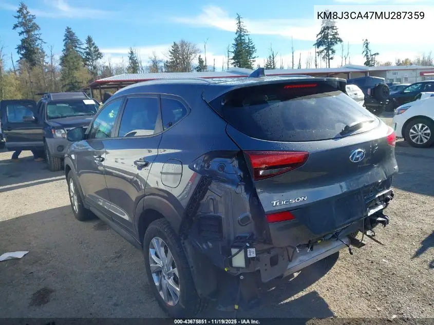 KM8J3CA47MU287359 2021 Hyundai Tucson Value