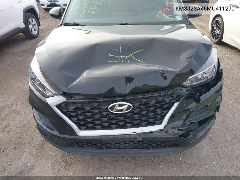 KM8J23A46MU411270 2021 Hyundai Tucson Se