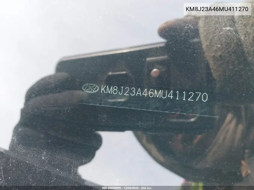 KM8J23A46MU411270 2021 Hyundai Tucson Se