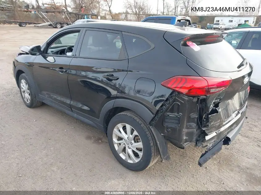KM8J23A46MU411270 2021 Hyundai Tucson Se