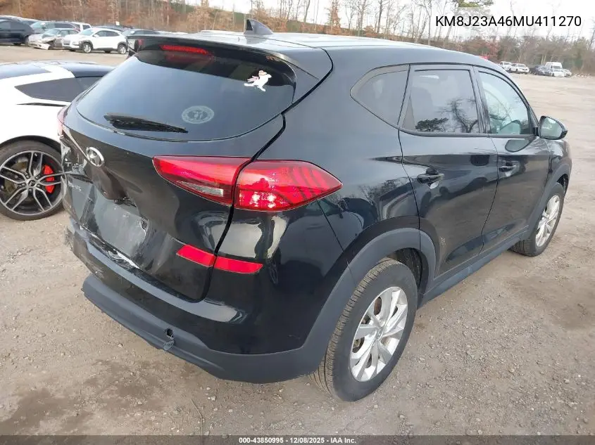 KM8J23A46MU411270 2021 Hyundai Tucson Se