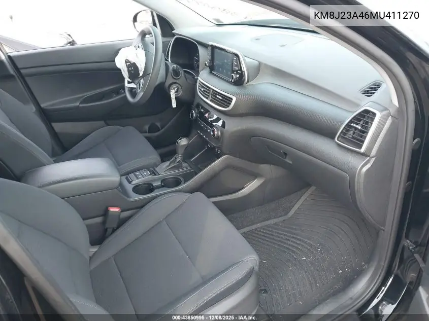 KM8J23A46MU411270 2021 Hyundai Tucson Se