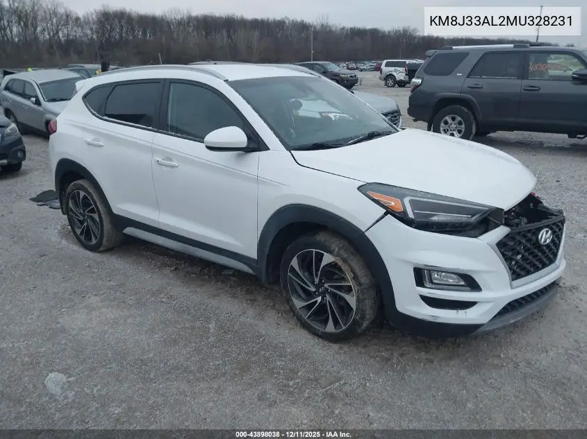 KM8J33AL2MU328231 2021 Hyundai Tucson Sport