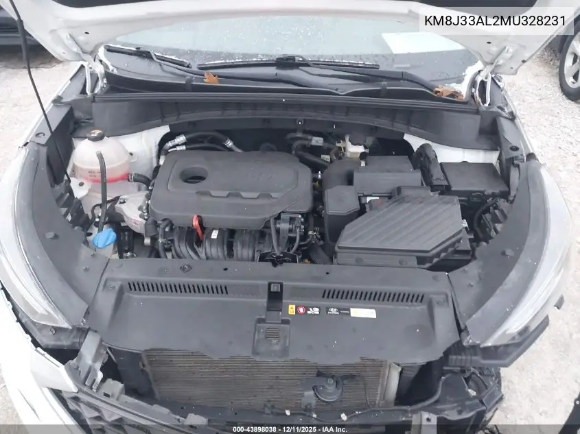 KM8J33AL2MU328231 2021 Hyundai Tucson Sport