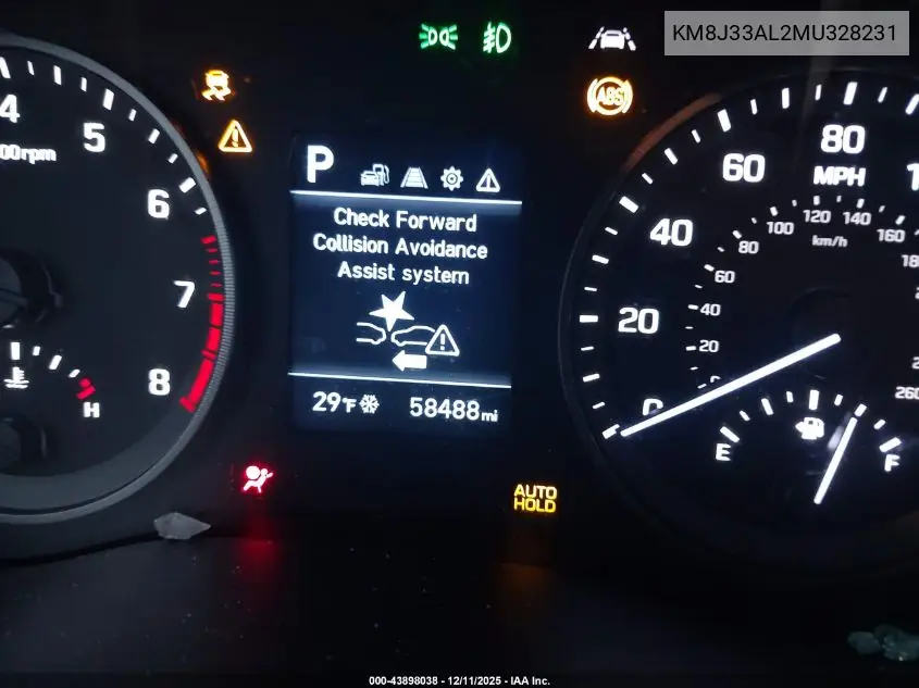 KM8J33AL2MU328231 2021 Hyundai Tucson Sport