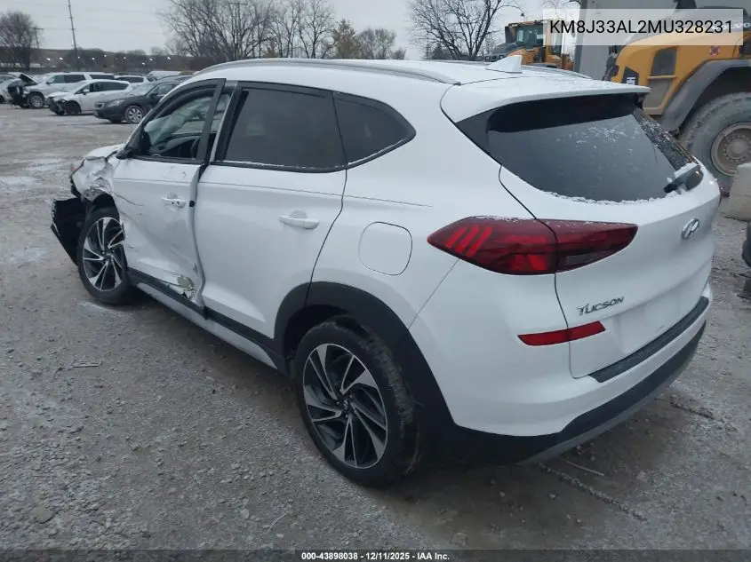 KM8J33AL2MU328231 2021 Hyundai Tucson Sport