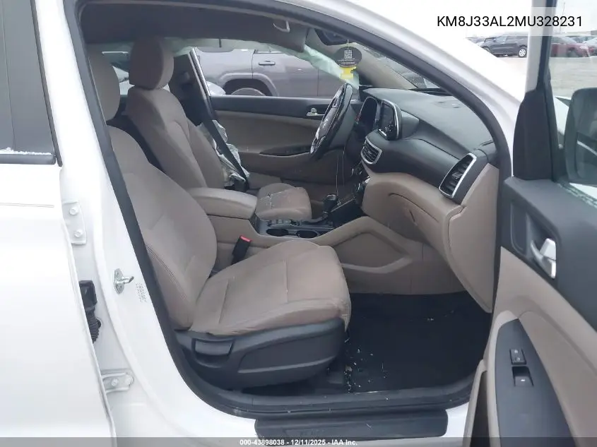 KM8J33AL2MU328231 2021 Hyundai Tucson Sport