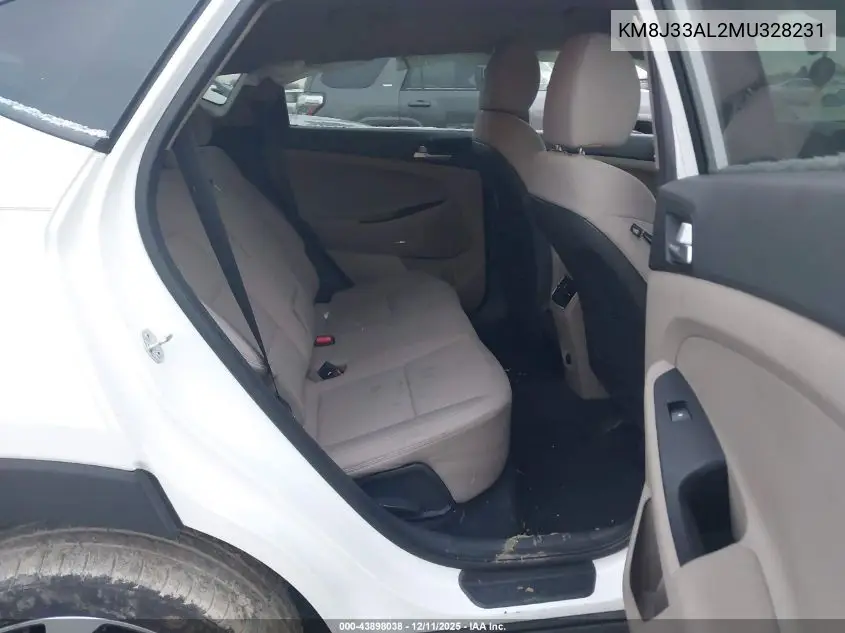 KM8J33AL2MU328231 2021 Hyundai Tucson Sport