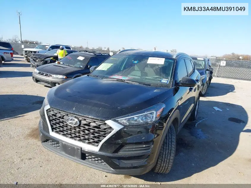 KM8J33A48MU391049 2021 Hyundai Tucson Value