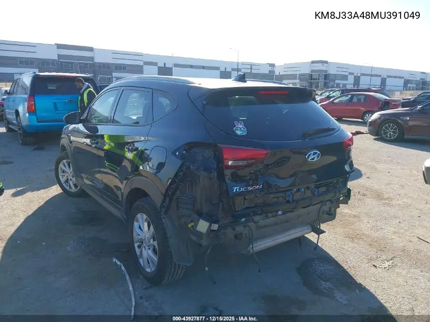 KM8J33A48MU391049 2021 Hyundai Tucson Value