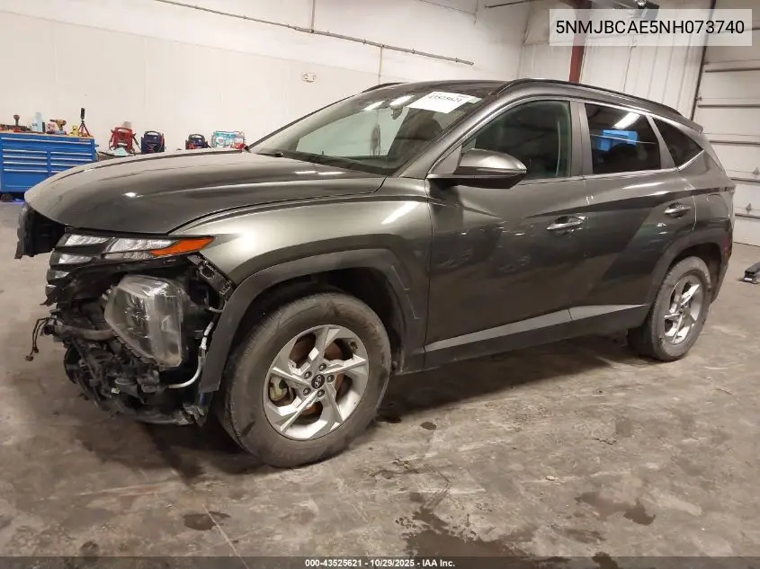 5NMJBCAE5NH073740 2022 Hyundai Tucson Sel