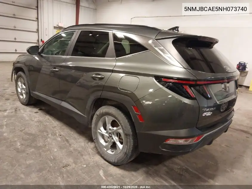5NMJBCAE5NH073740 2022 Hyundai Tucson Sel