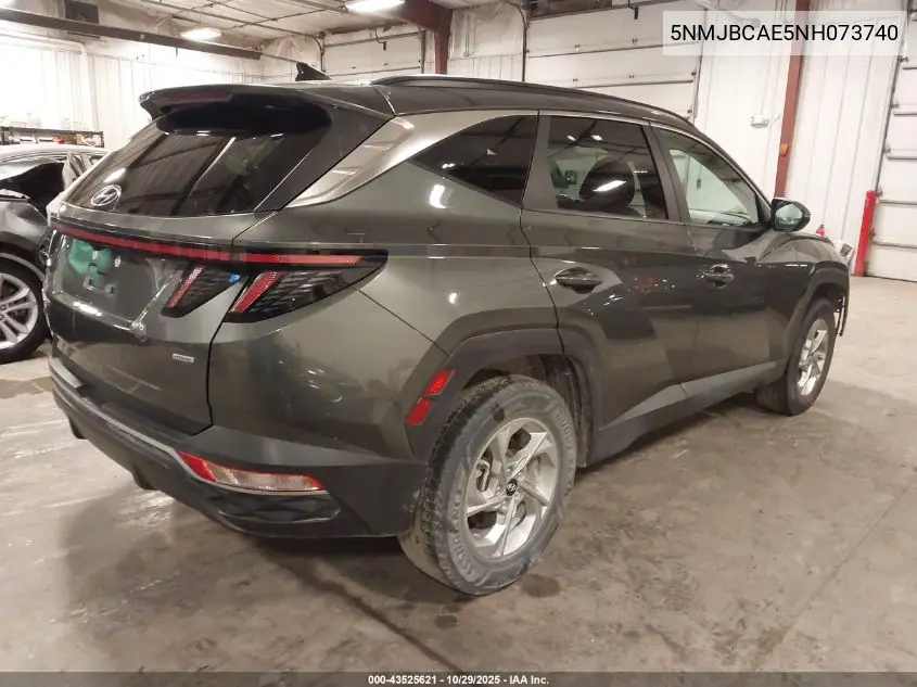 5NMJBCAE5NH073740 2022 Hyundai Tucson Sel