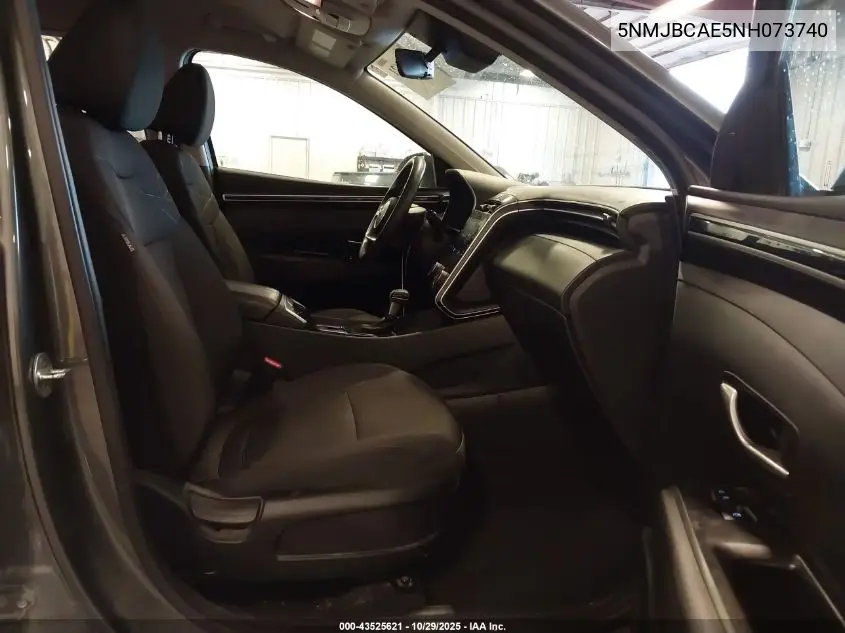 5NMJBCAE5NH073740 2022 Hyundai Tucson Sel