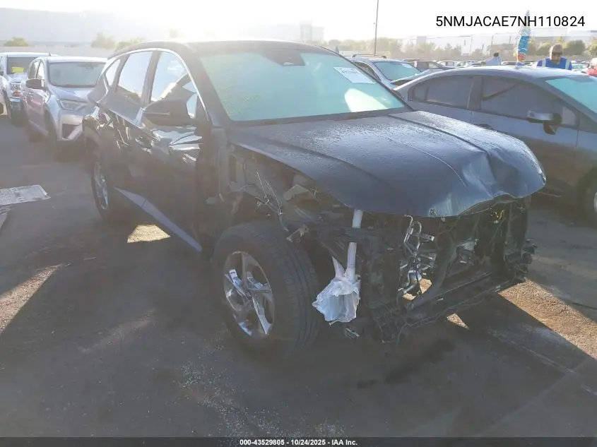 5NMJACAE7NH110824 2022 Hyundai Tucson Se