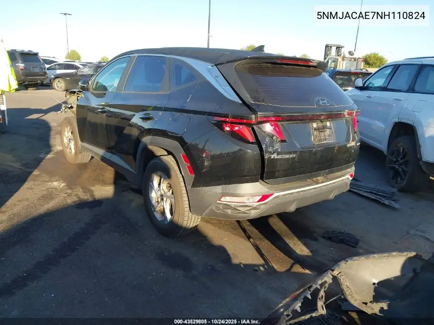 5NMJACAE7NH110824 2022 Hyundai Tucson Se