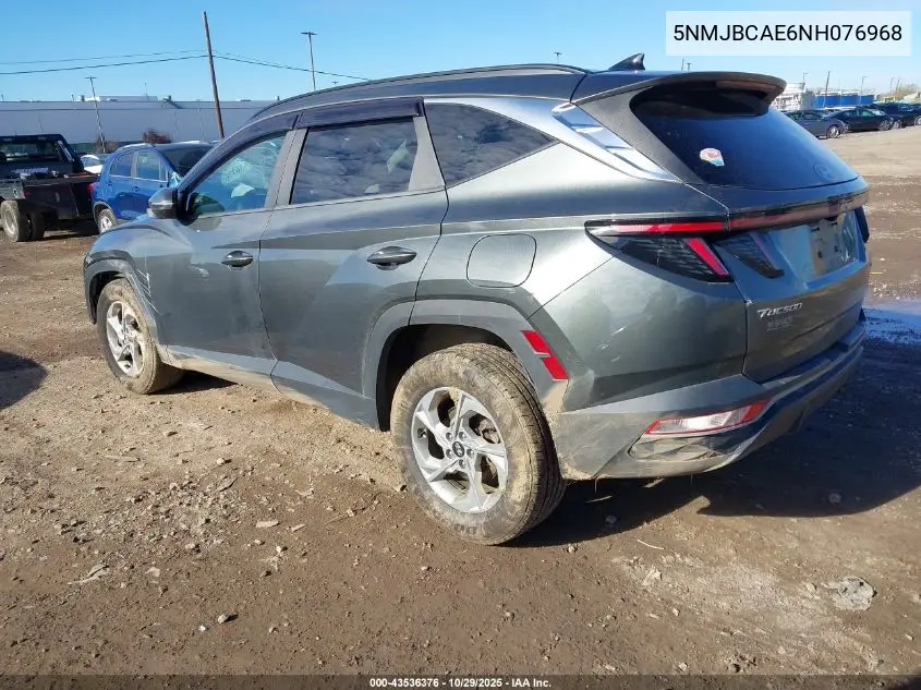 5NMJBCAE6NH076968 2022 Hyundai Tucson Sel