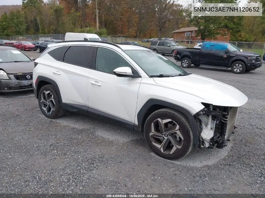 5NMJC3AE7NH120652 2022 Hyundai Tucson Sel