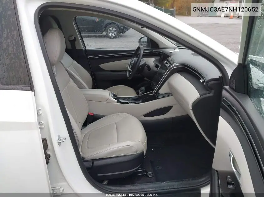 5NMJC3AE7NH120652 2022 Hyundai Tucson Sel