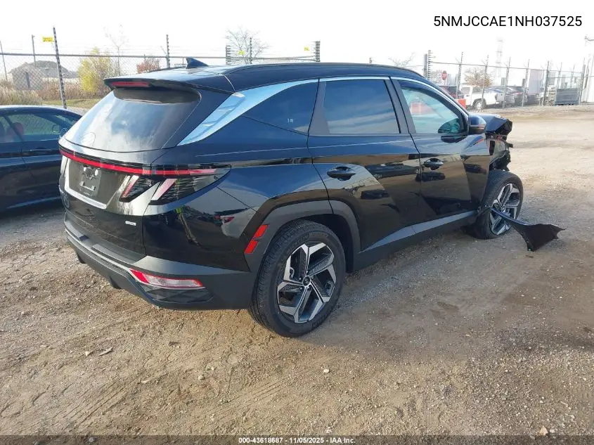 5NMJCCAE1NH037525 2022 Hyundai Tucson Sel