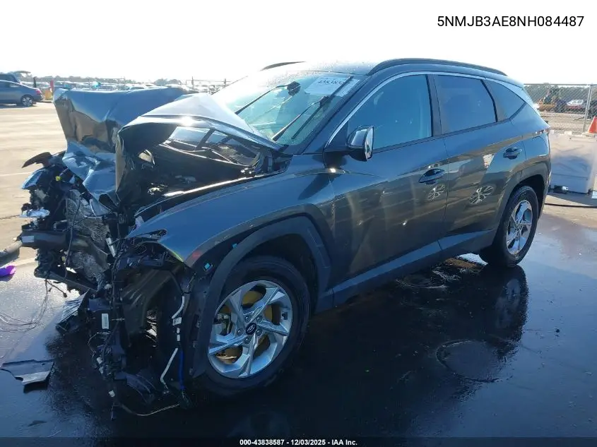 5NMJB3AE8NH084487 2022 Hyundai Tucson Sel
