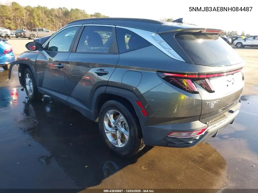 5NMJB3AE8NH084487 2022 Hyundai Tucson Sel