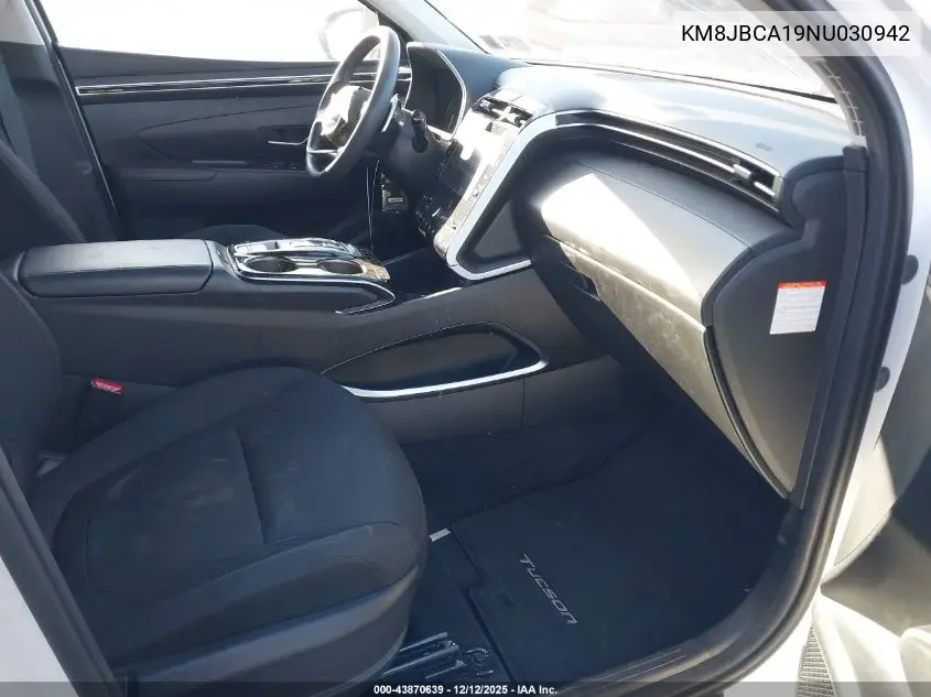 KM8JBCA19NU030942 2022 Hyundai Tucson Hybrid Blue
