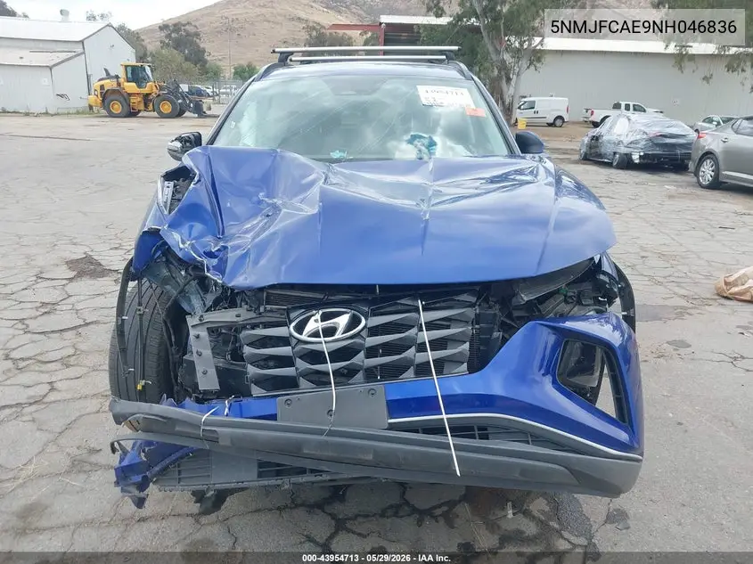 5NMJFCAE9NH046836 2022 Hyundai Tucson Sel