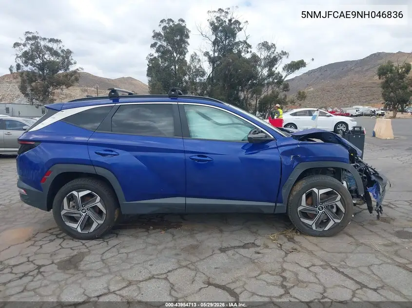 5NMJFCAE9NH046836 2022 Hyundai Tucson Sel